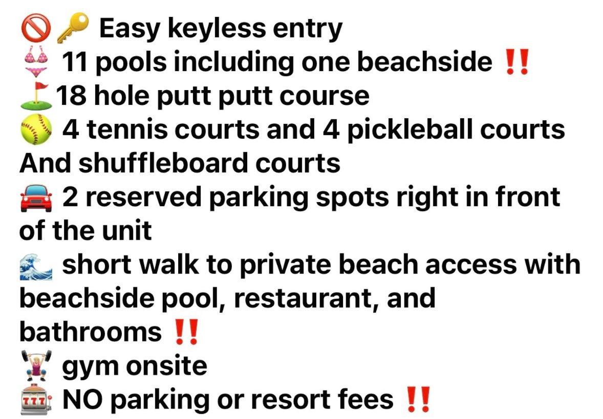 Sunny Daze, Desirable Kid Friendly Resort, 3 Minute Walk To The Beach, Resort Beachside Pool & Restaurant Панама-Сіті-Біч Екстер'єр фото
